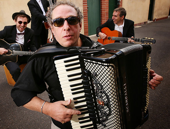 Melbourne Accordion Player