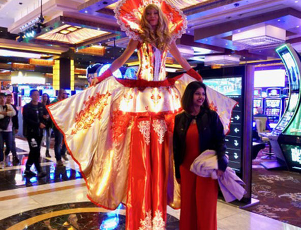 Sydney Stilt Walking High Priestess